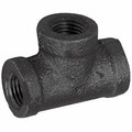 Ldr Industries Southland 520-743HN Reducing Pipe Tee, 3/4 x 3/4 x 1/2 in, FIP, Steel, 300 psi Pressure 501531